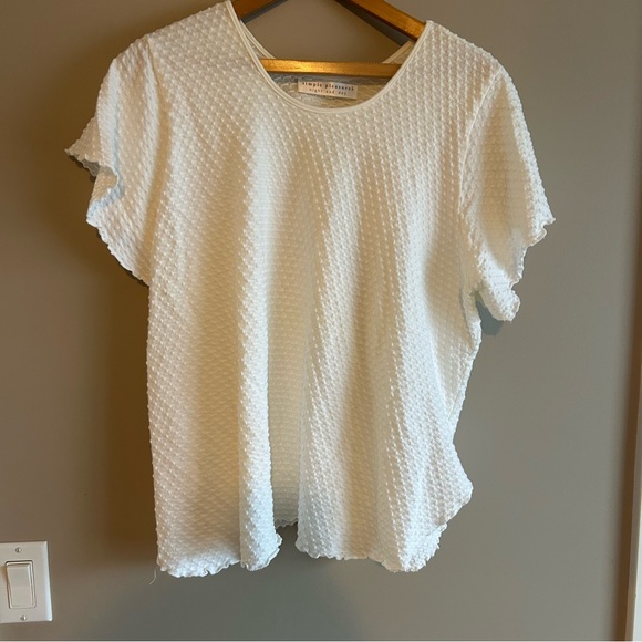 Simple Pleasures Night & Day - Short Sleeve Long Top & Palazzos Dot Collection - Picture 6 of 14